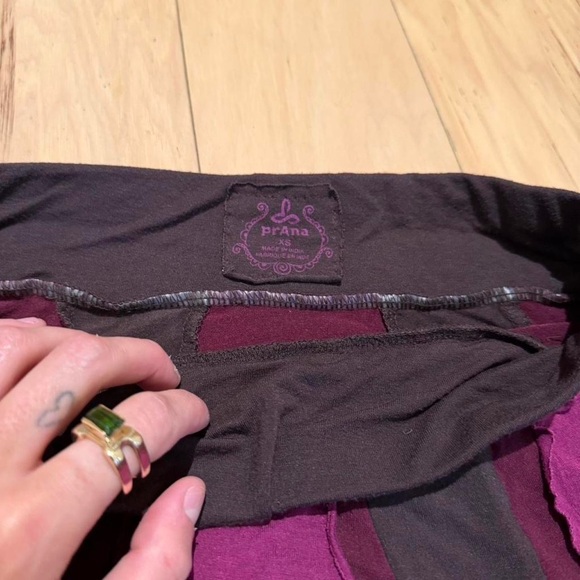 Prana Women's Skirt in Rich Purple and Brown - Picture 7 of 8